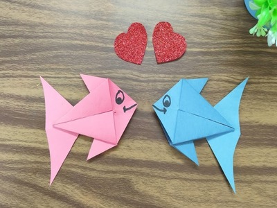 How to make easy paper fish for kids | easy paper craft for kids | kids craft | diy craft ideas |