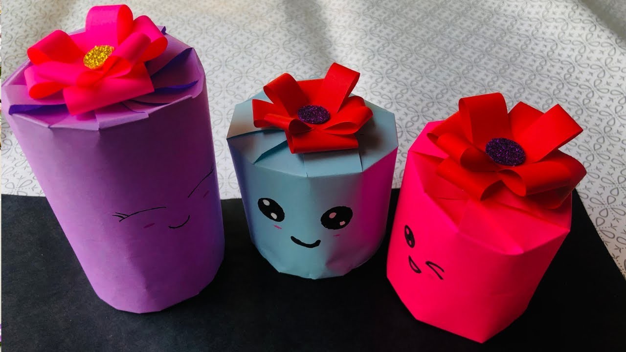 How to make gift box? DIY| Paper craft #craft #crafting