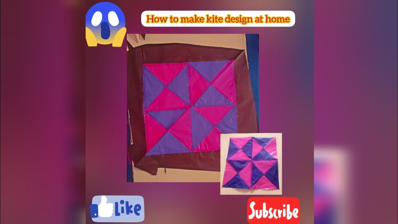 ????||How to make kite design at home ||beutiful kite design making ||kitecorner||