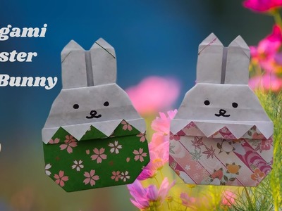 How to Make Origami Easter Egg Bunny Easy Step by Step