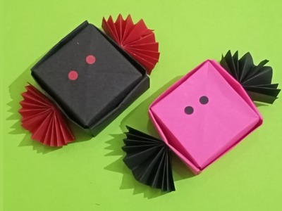 How to make paper candy box.Gift Box.DIY Gift Box Idea.