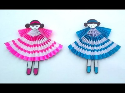 How to make paper doll easy | Diy paper doll | Paper toys
