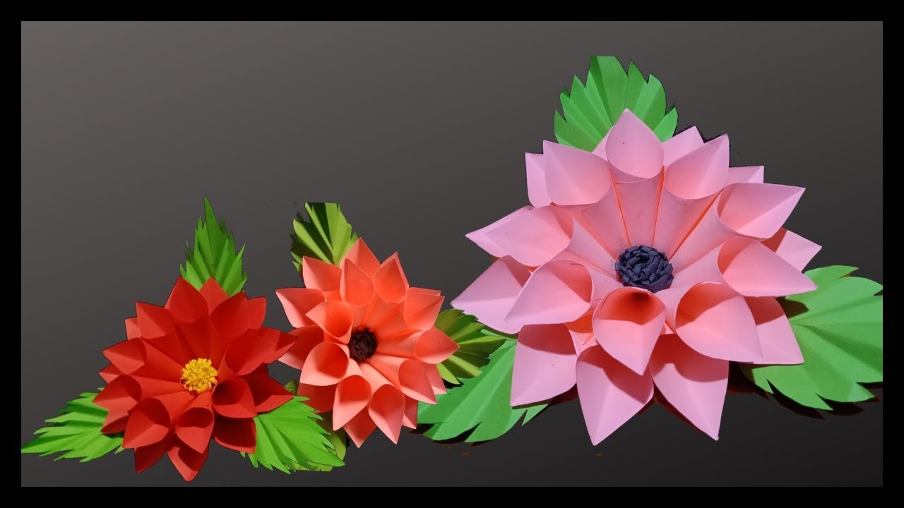 How To Make Paper Flowers | Easy & Beautiful Paper Flower 6 | DIY Paper Flower