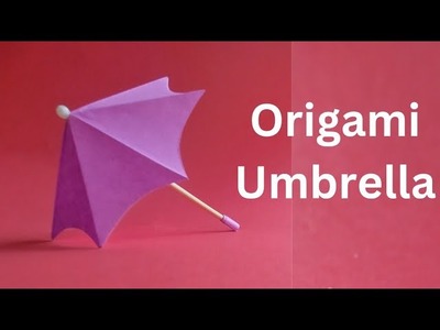 How to make paper umbrella | Origami Umbrella | Mini Paper Umbrella