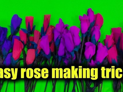 How to make rose ???? #paper craft #5minutecrafts