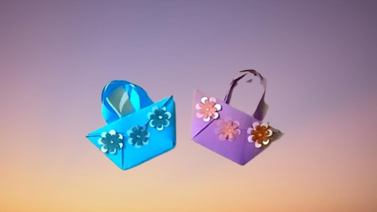 How to MakePaper Gift Bag by Morgina Paper Cafts