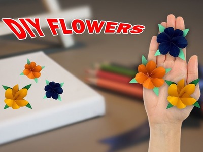 Making paper flowers | Origami flowers | Artover