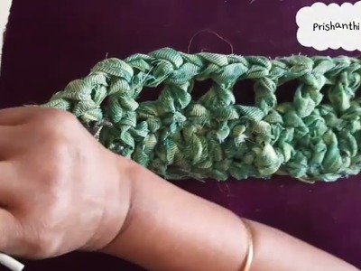 No cost diy,how to make doormat at home.how to make doormat at home.old cloth reuse ideas.crochet 10