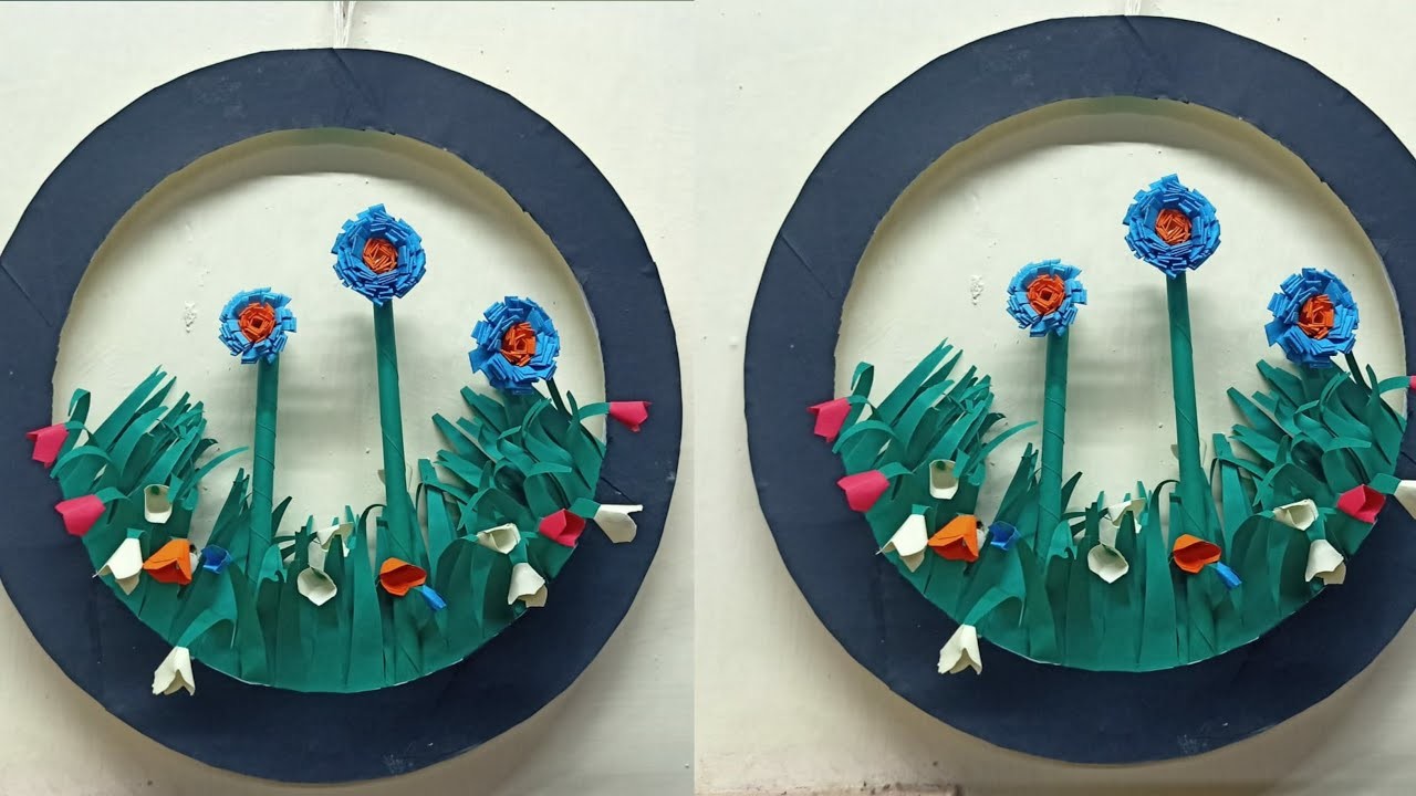 OMG! What A Beautiful Wall Decor! | Simple and Easy Wall Decor | ART & CRAFT BY NEHA