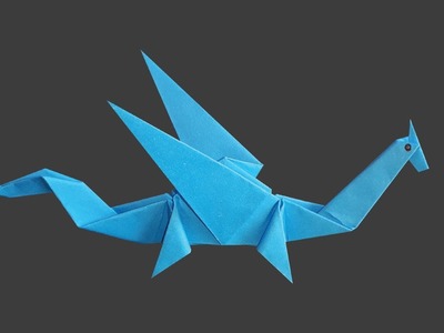 Origami Easy Dragon - How To Make a paper dragon