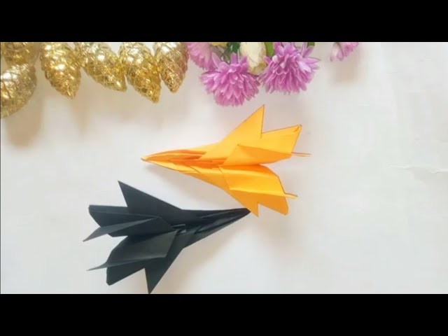 Origami Paper Jet | Easy paper Jet | Paper craft