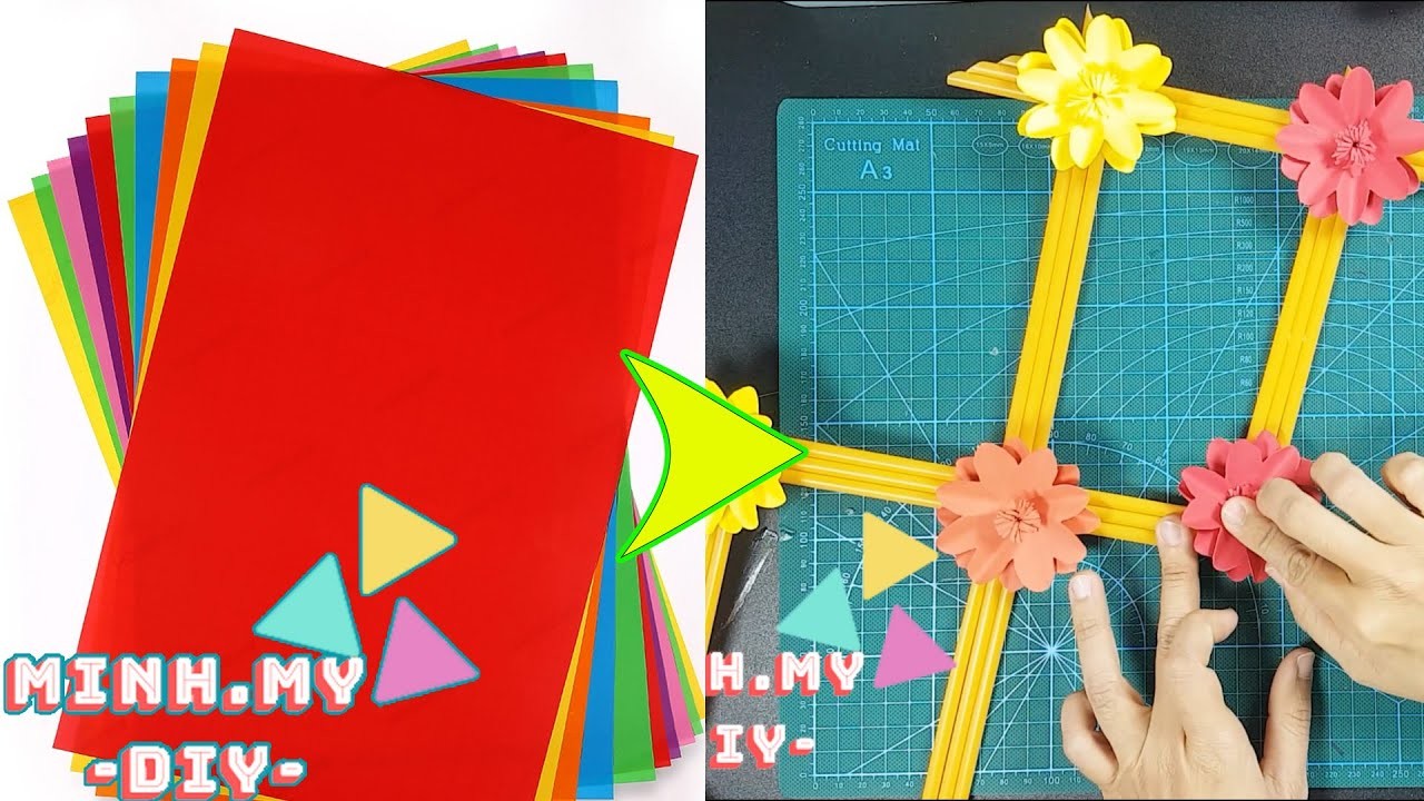 Recycle your discarded straws and make them more meaningful to your life | MINH MY -DIY-