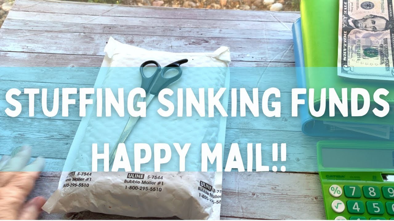 Sinking Funds Weekly Stuffing and ✨Happy Mail✨!