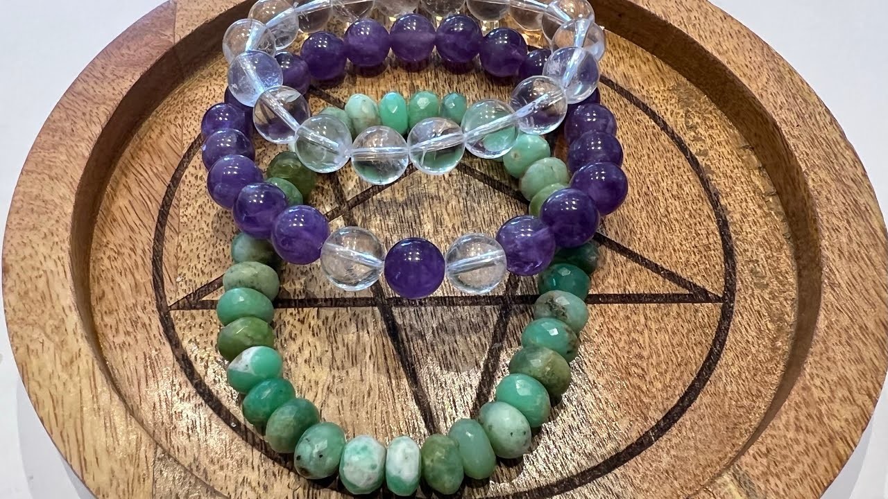 Turn Crystal Beads to Bracelet 3