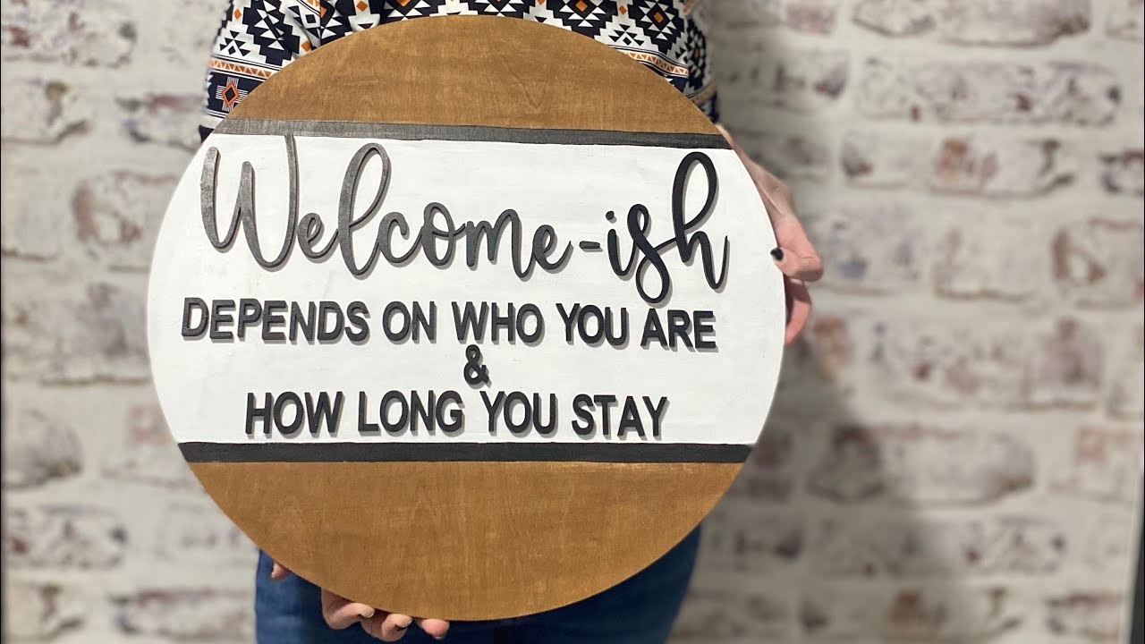 Welcome-ish Door Hanger Kit