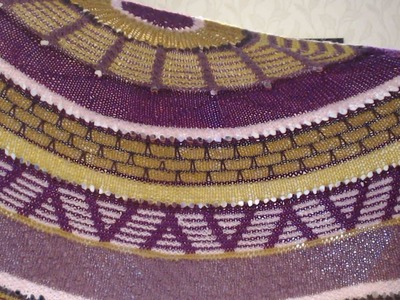 Yarnfun February 23 Fantastitch shawl, Bregnevotten and a crochet neckwarmer