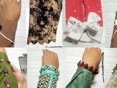 ????✅8 easy and stylish sleeves designs | very beautiful sleeves design | by stitch and beauty