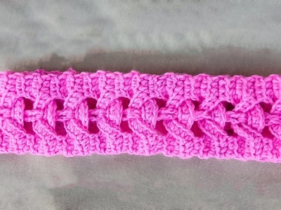 BEAUTIFUL Crochet Headband Design | Crochet hair band making | easy