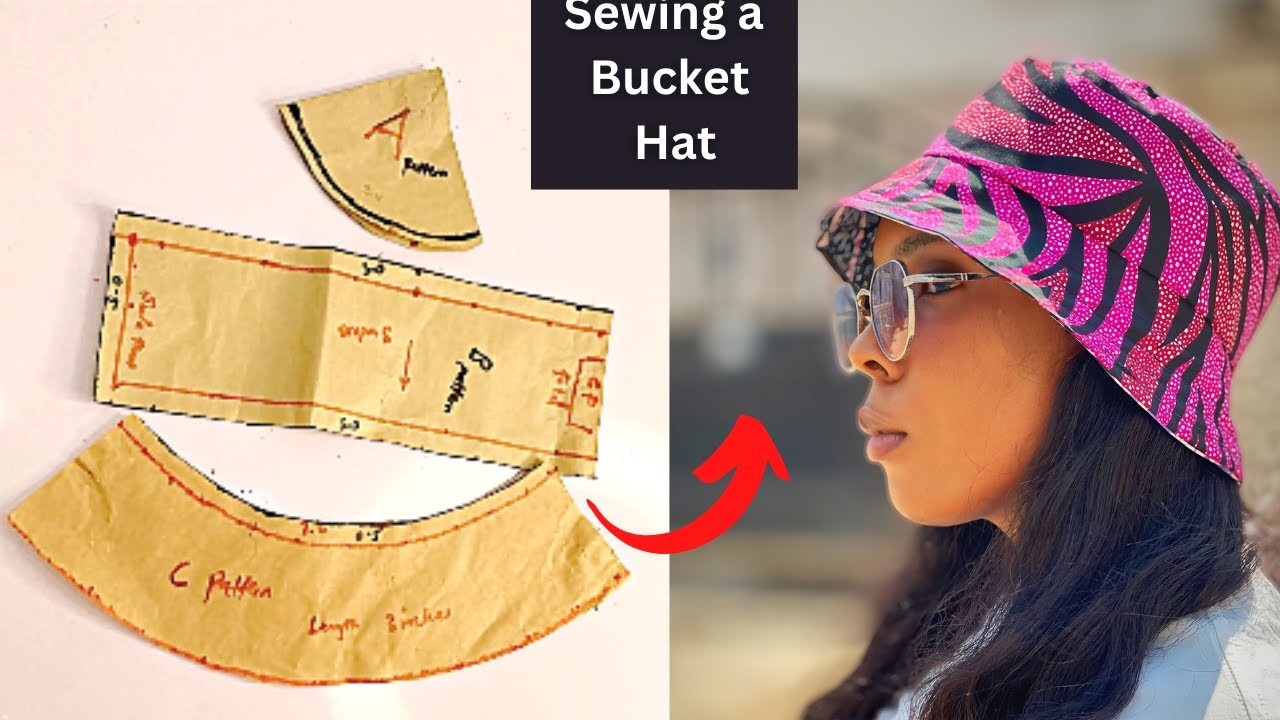 Beginners Project, Break Down of How To Sew A Reversible Bucket Hat,