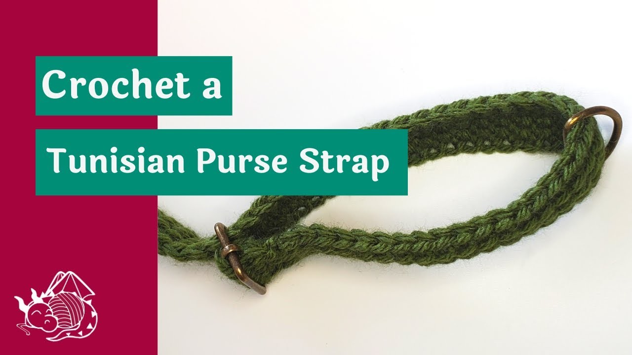 Crochet A Tunisian Purse Strap