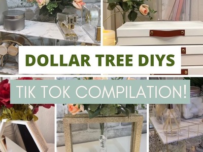 Dollar Tree DIYs l Tik Tok Compilation l Quick & Easy Tutorials