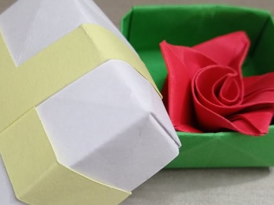 How to make a Box Part 2 - with paper - Origami