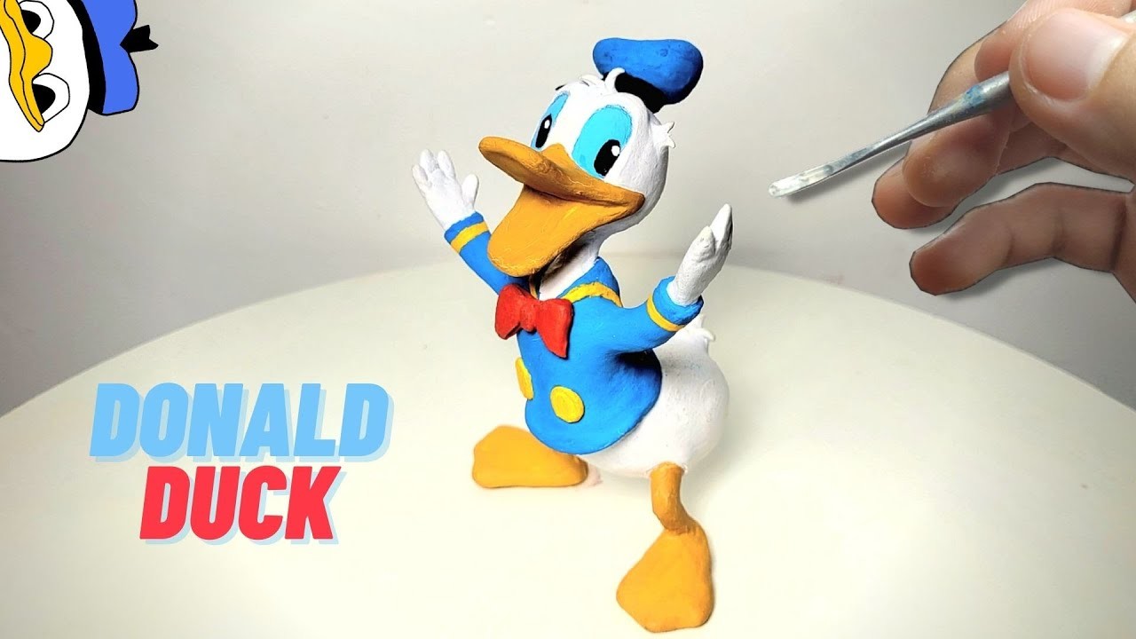 ????How To Make a DONALD DUCK Figure | Sculpting Process - [TIMELAPSE]????️