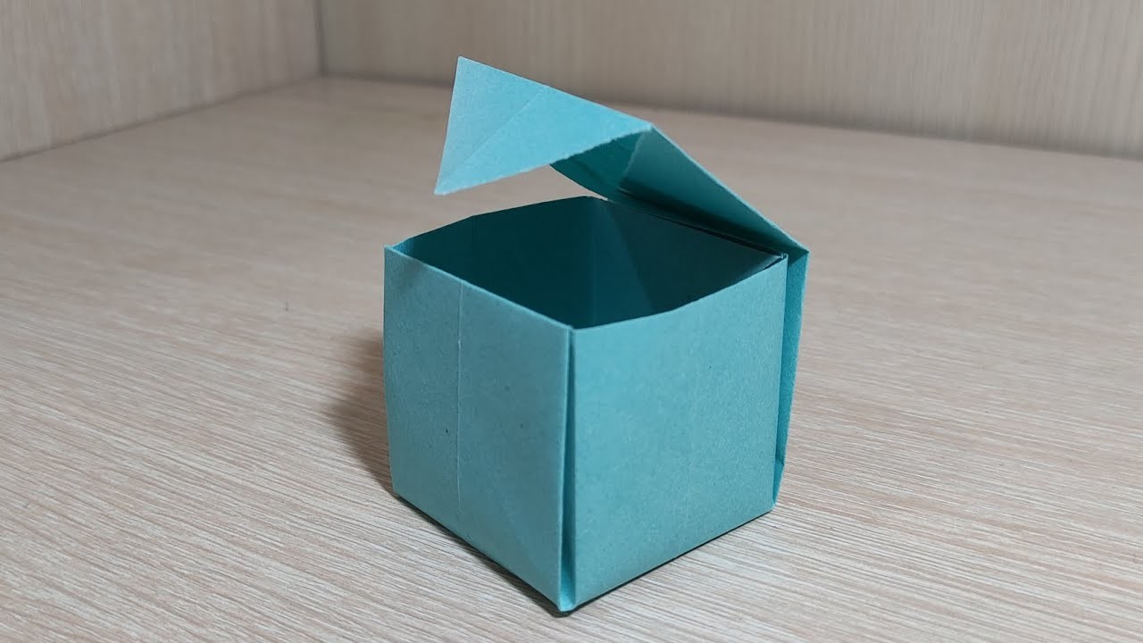 How to make box with paper (origami)