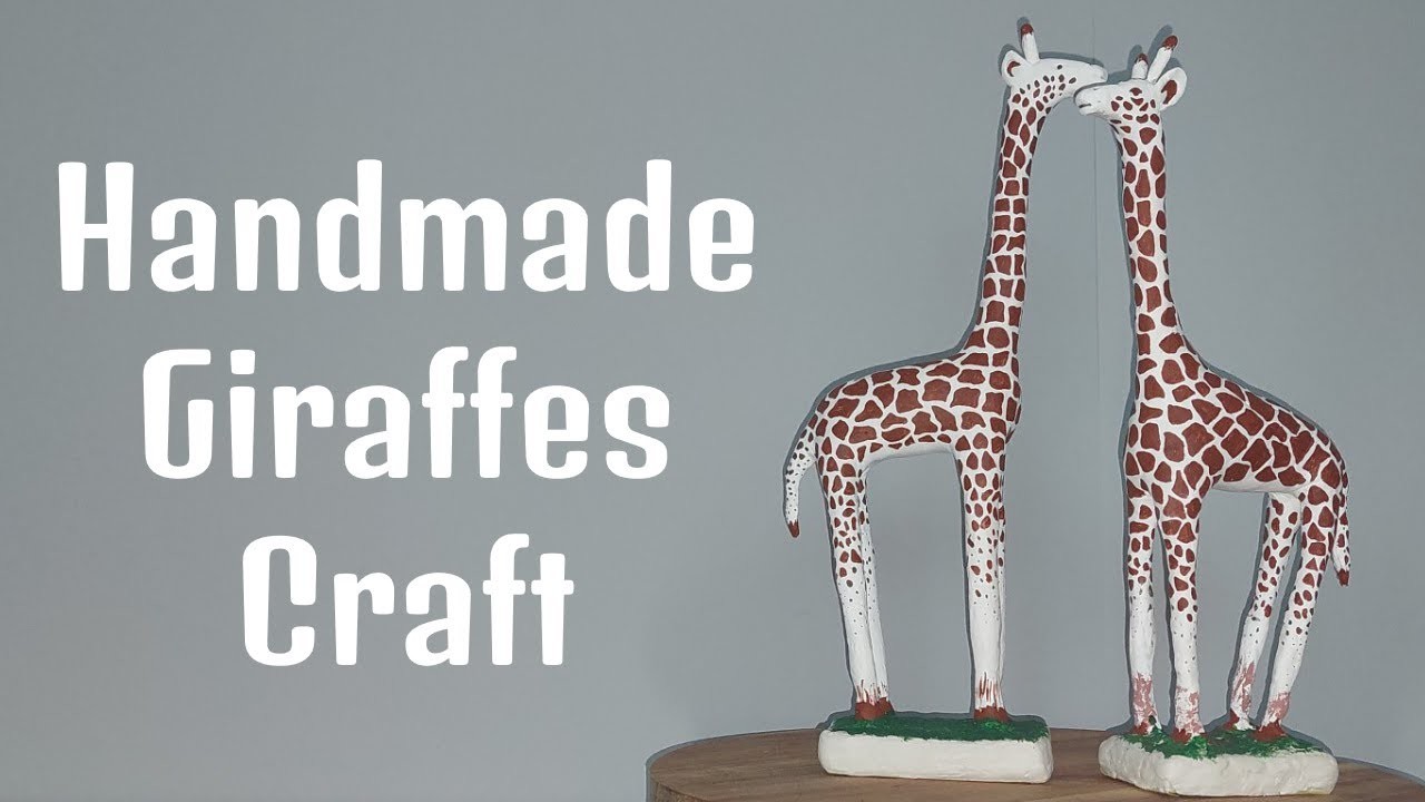 How to Make Handmade Giraffes.Tutorials. Season 3
