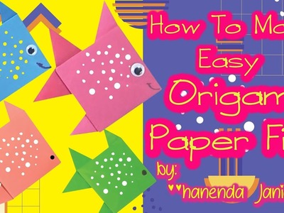 HOW TO MAKE ORIGAMI PAPER FISH || Hello Origami || Tutorial Origami || Easy Origami