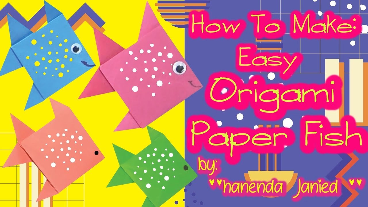 HOW TO MAKE ORIGAMI PAPER FISH || Hello Origami || Tutorial Origami || Easy Origami