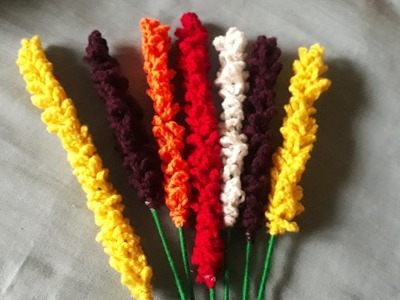 How To Make Super Easy Crochet Lavender Flower ????????????????????????@sabitalimbu9326