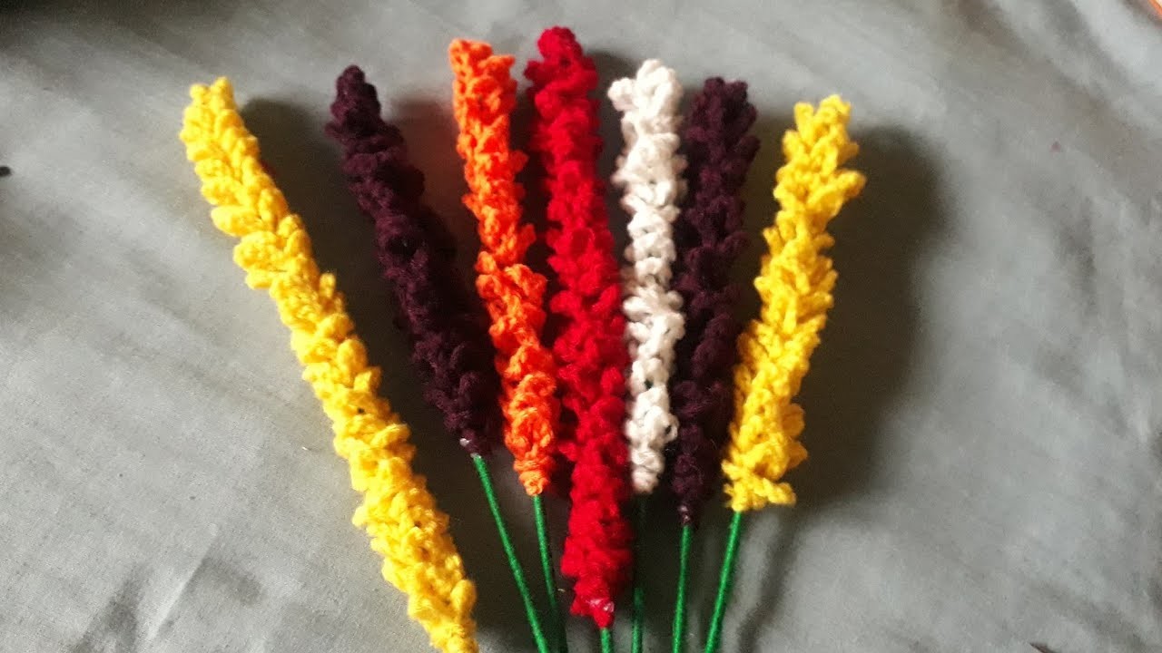 How To Make Super Easy Crochet Lavender Flower ????????????????????????@sabitalimbu9326