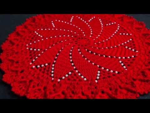 How to woolen crochet new thalpos design.colourful thalpos design.pattern