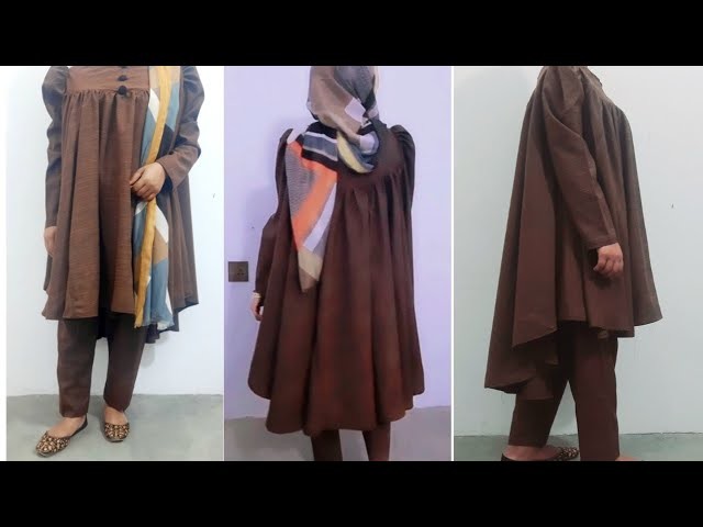 Jhabla Style Frock Cutting and Sewing ll Full Tutorial ll By Fashion Designer