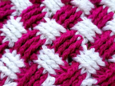Knitted Crochet Points easy for beginners