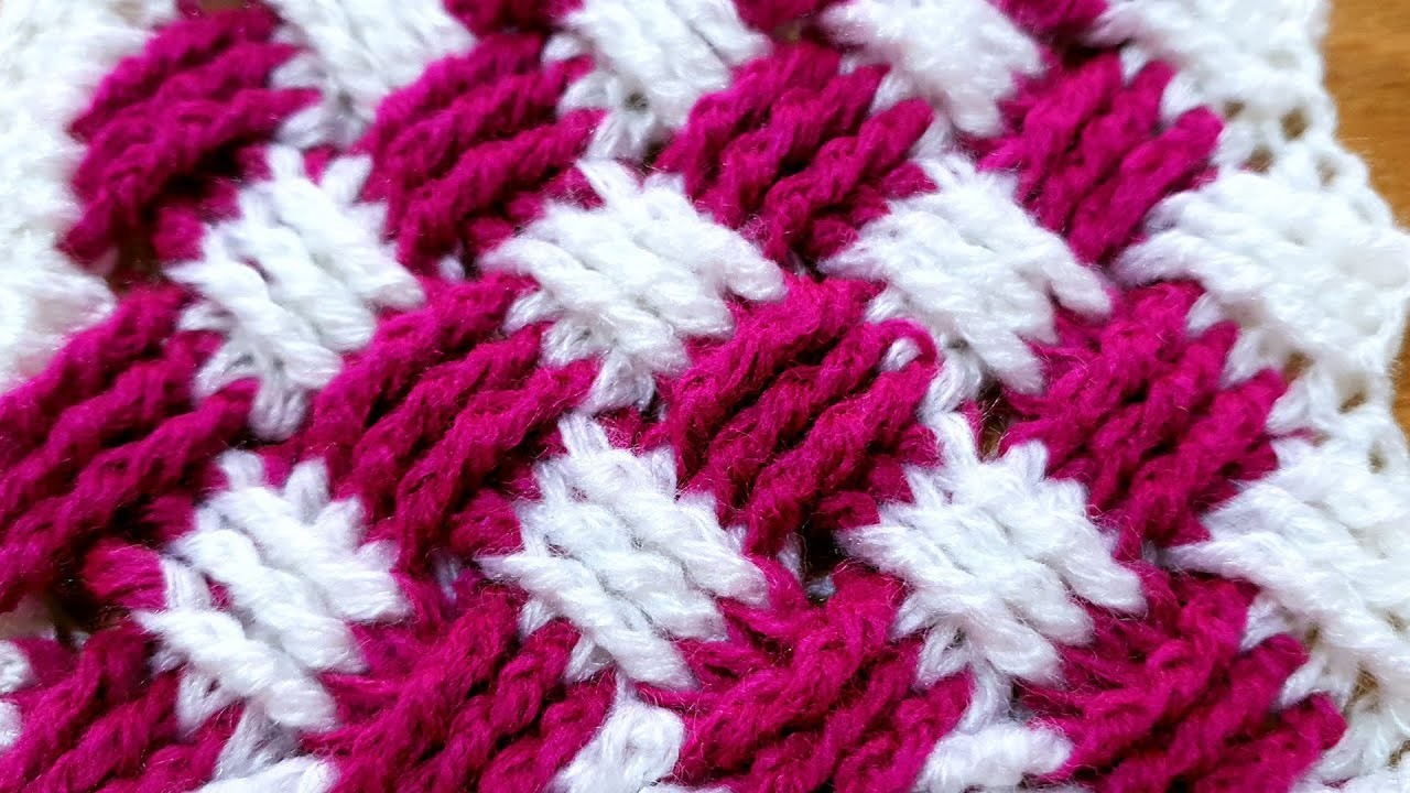 Knitted Crochet Points easy for beginners