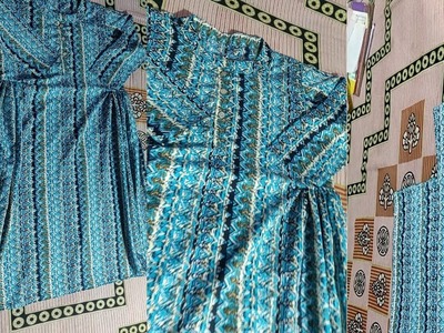 Latest trendy site June frock detail cutting and stitching video #boutiqueofSHAISTA #design #cuttin