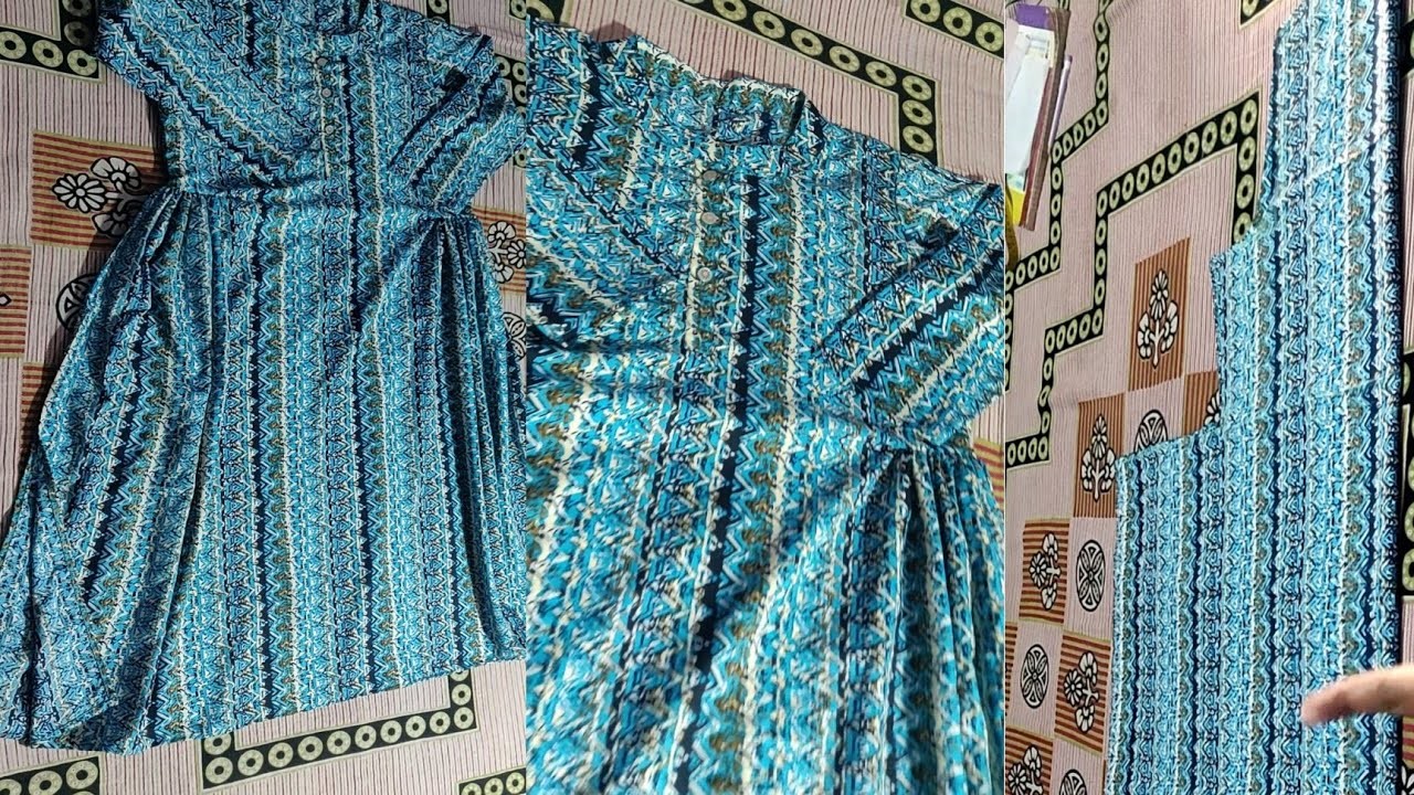 Latest trendy site June frock detail cutting and stitching video #boutiqueofSHAISTA #design #cuttin