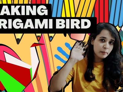 MAKING ORIGAMI BIRD IN 3 MINUTES