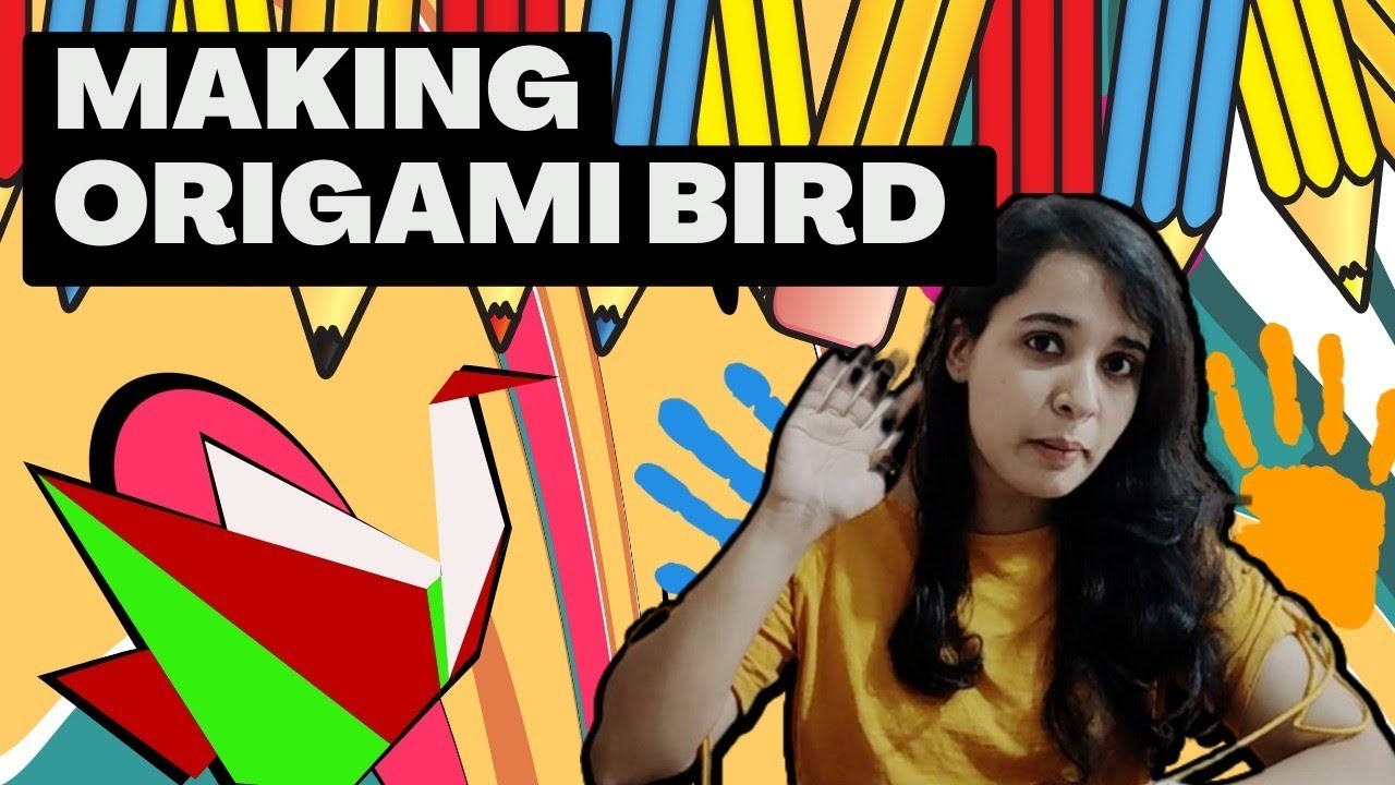 MAKING ORIGAMI BIRD IN 3 MINUTES