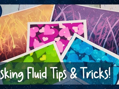 Masking Fluid Tips & Tricks - FULL Tutorial - EASY Beginner Friendly Watercolor Painting