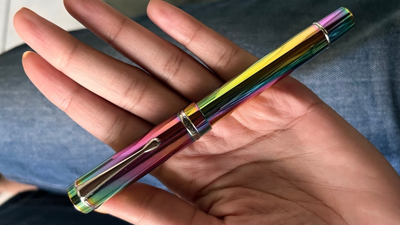 New pen day! (Kind of) Conklin Duragraph Rainbow