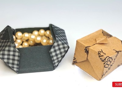 Origami box | papercrafts | diy #youtube #aidiycrafts #origami