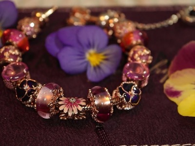 Pandora Deep purple pansy flower update ???? feb 2023.