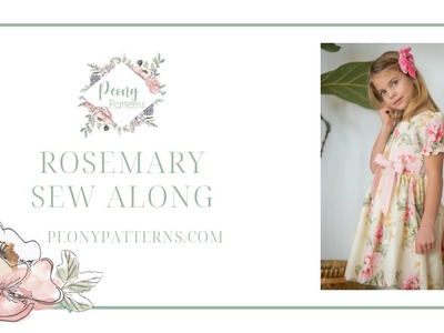 Peony Patterns Rosemary Dress Sew Along