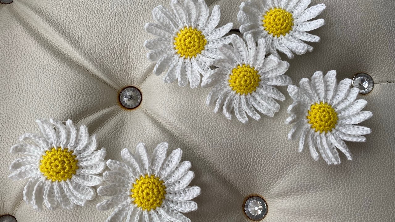 Quick Crochet: Chamomile flower