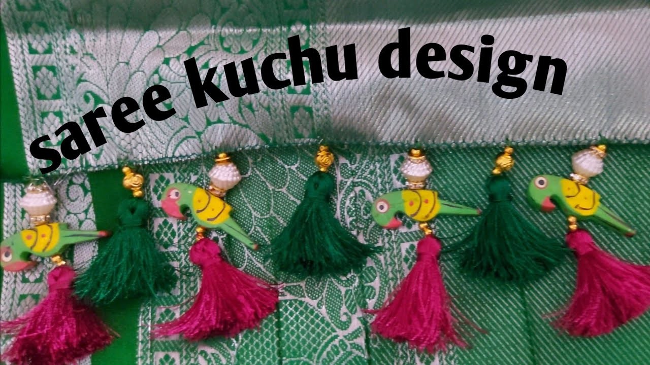 Saree kuchu design # simple &easy method #beginers step by step