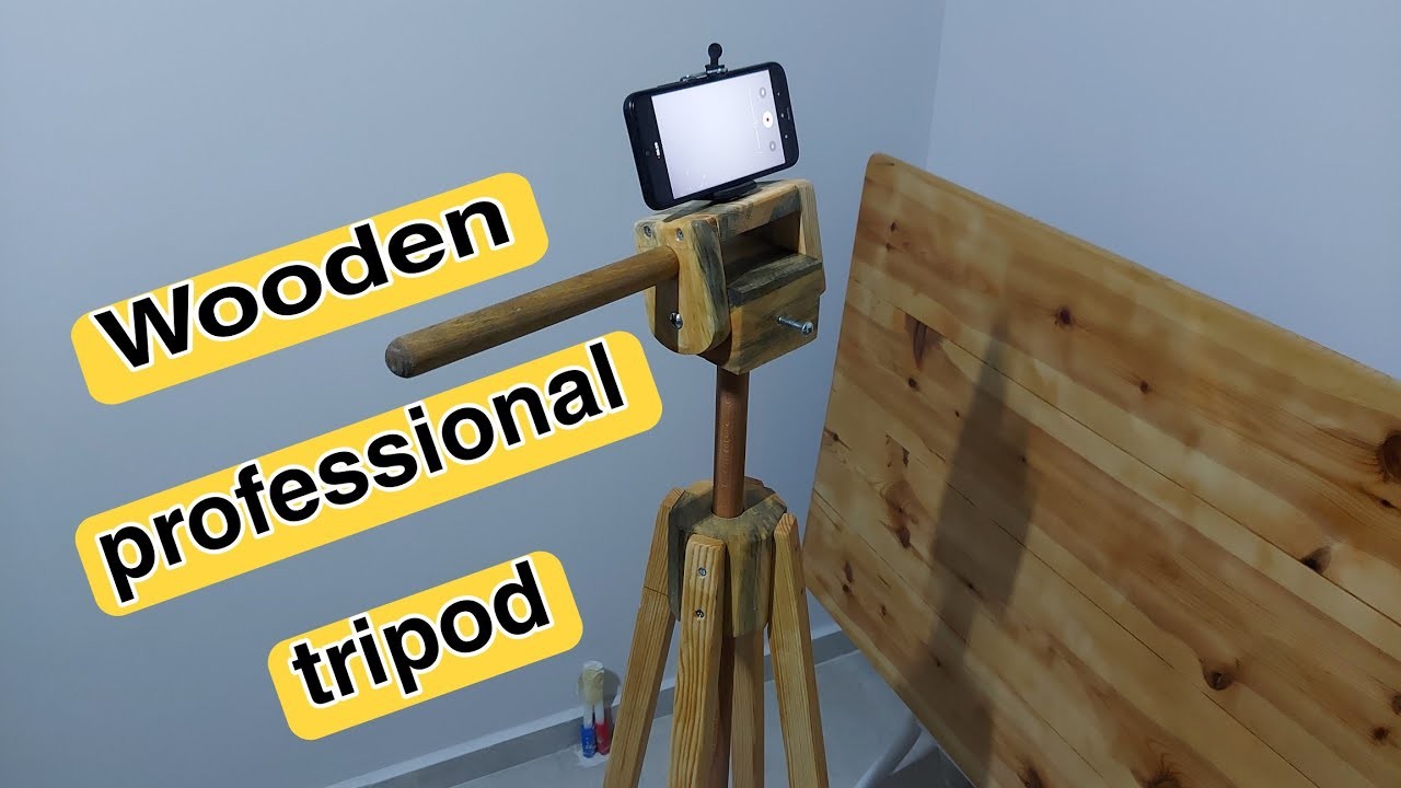 AHŞAP TRİPOD YAPIMI. DİY. WOODWORKİNG PROJECT