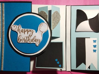 Beautiful Handmade Birthday Greeting card Idea || Special Birthday Card || Tutorial